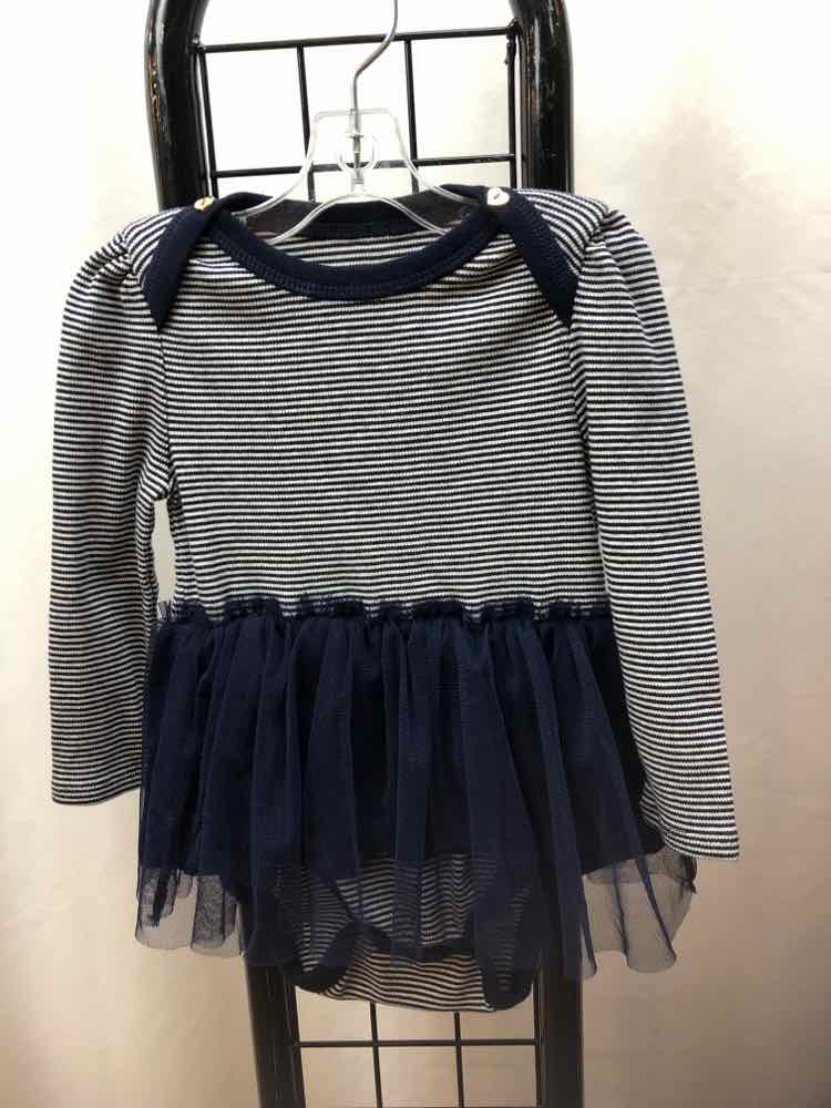 Gap Navy Stripe Child Size 18-24 m Girl's Dress