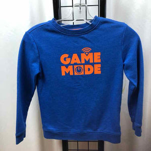 Cat & Jack Blue Graphic Child Size 6/7 Boy's Sweatshirt