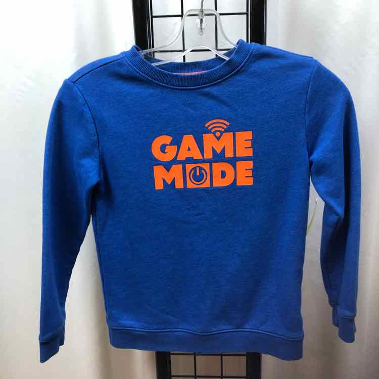 Cat & Jack Blue Graphic Child Size 6/7 Boy's Sweatshirt