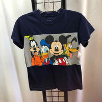 Disney Navy Character Child Size 8 Boy's Shirt
