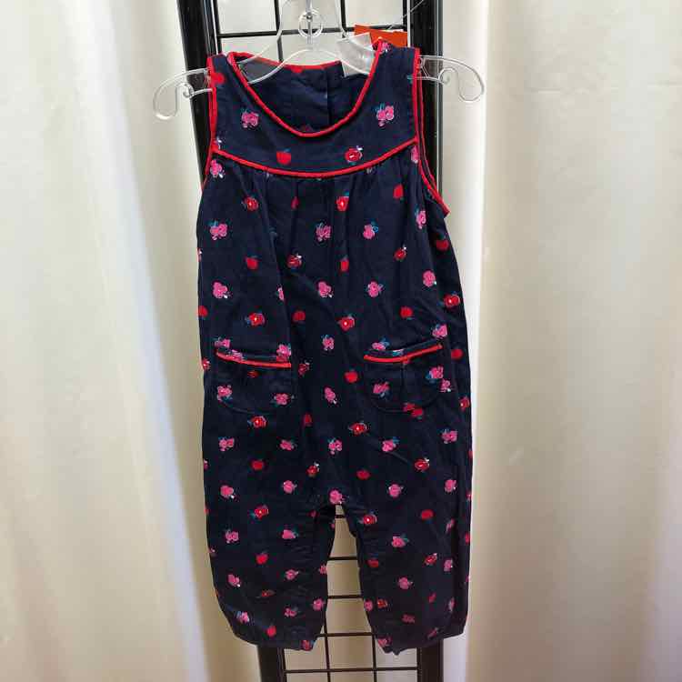 Gymboree Navy Floral Child Size 6-12 m Girl's Outfit