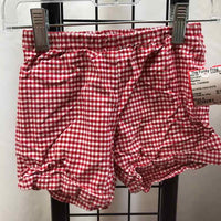Pigollino Red Checkered Child Size 4 Boy's Shorts
