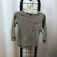 Little Bipsy Brown Solid Child Size 2/3 Boy's Shirt