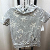 Art Class Gray Floral Child Size 6/7 Boy's Sweatshirt