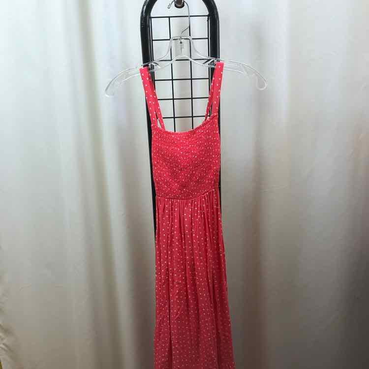 Cat & Jack Pink Hearts Child Size 10/12 Girl's Dress