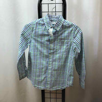 Crew Cuts Blue Plaid Child Size 8 Boy's Shirt