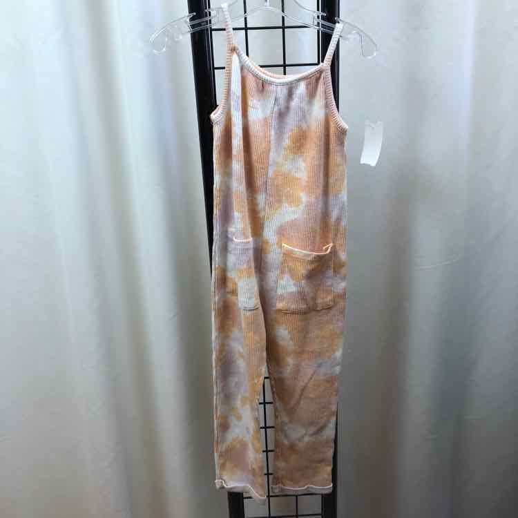Grayson Mini Orange Tye Dye Child Size 4 Girl's Outfit