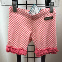 Matilda Jane Pink Checkered Child Size 6 Girl's Shorts