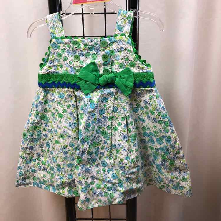Susana Yebra White Floral Child Size 3 Girl's Dress