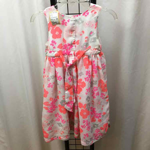 Carter's Pink Floral Child Size 6 Girl's Dress