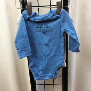 Carter's Multi-Color Patterned Child Size 3 m Boy's Shirt