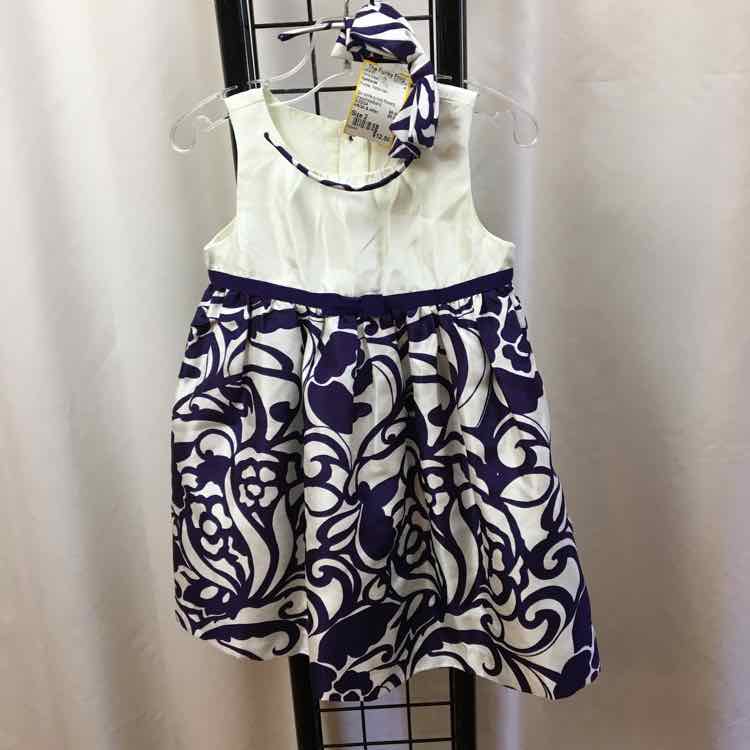 Gymboree Purple Patterned Child Size 2 Girl's Dress