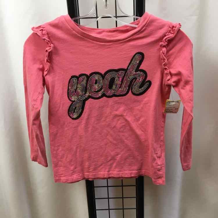 Carter's Pink Sequin Child Size 10 Girl's Shirt