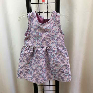 Peek Purple Floral Child Size 18-24 m Girl's Dress