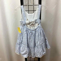 Tahari Blue Stripe Child Size 2 Girl's Dress
