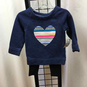 Cat & Jack Burgundy Graphic Child Size 12 m Girl's Outfit
