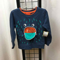 Joe Fresh Blue Graphic Child Size 3 Boy's Sweatshirt