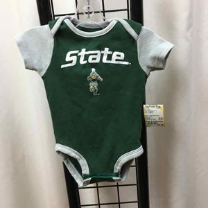 Team Athletics Gray Graphic Child Size 3-6 Months Boy's Shirt