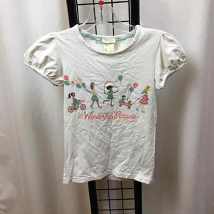 Matilda Jane White Graphic Child Size 12 Girl's Shirt