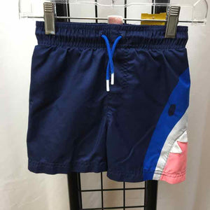 Cat & Jack Navy Patch Child Size 3 Boy's Swimwear