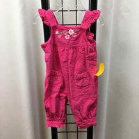 Gymboree Pink Embroidered Child Size 3-6 Months Girl's Overalls