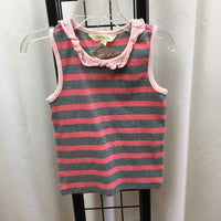 Matilda Jane Pink Stripe Child Size 4 Girl's Shirt