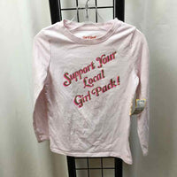 Cat & Jack Pink Graphic Child Size 4/5 Girl's Shirt