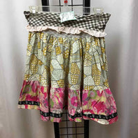 Matilda Jane Brown Patch Child Size 10 Girl's Skirt