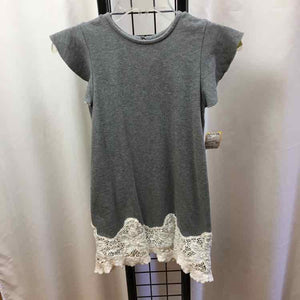Gap Gray Solid Child Size 8 Girl's Dress