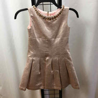 Zoe Ltd. Pink Sparkly Child Size 7 Girl's Dress