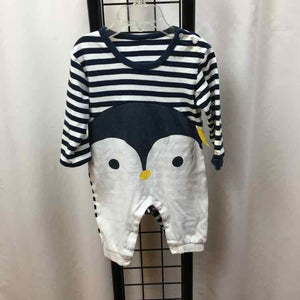 Navy Stripe Child Size 3-6 Months Boy's Outfit