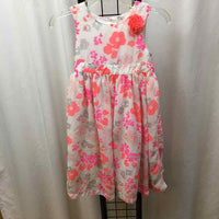 Carter's Pink Floral Child Size 6 Girl's Dress