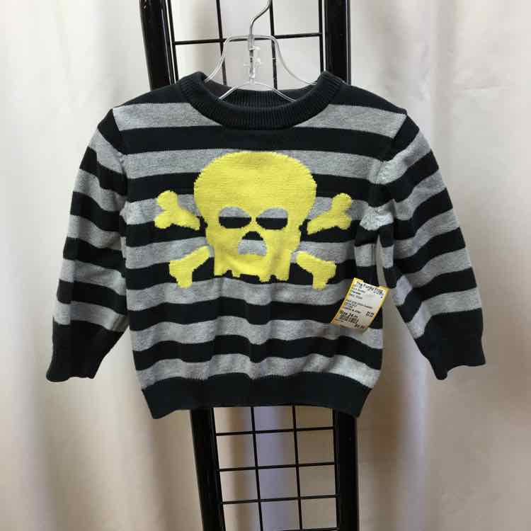 Cherokee Black Stripe Child Size 24 m Boy's Sweater